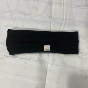 Vuori Womens Black Athletic Workout Headband One Size